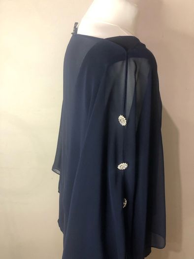 Joanna Hope navy blouse and cami set (size 26)