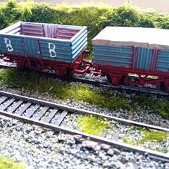 Model  Railway  Irish Bullied Wagons