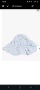 John Lewis Heirloom baby hat 6-12M BNWT