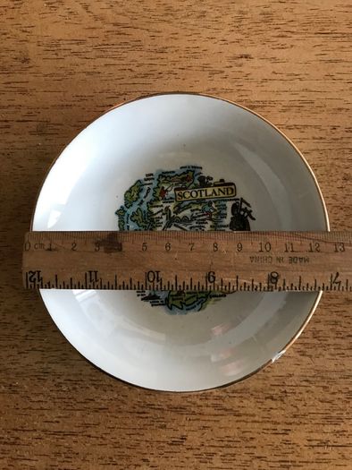 Vintage Scotland Decorative Plate