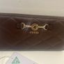 New GUESS Large Zipped Wristlet Purse/Wallet Image 2