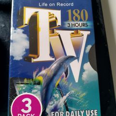 Blank video tapes