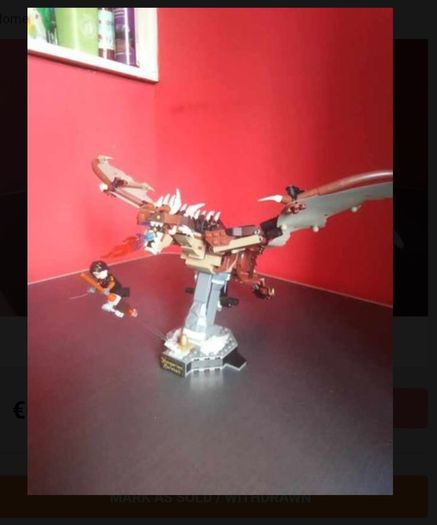 Lego Harry Potter Hungarian Horntail 76406