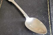 Irish sterling silver teaspoon