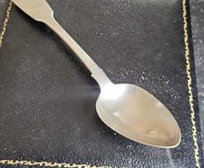 Irish sterling silver teaspoon
