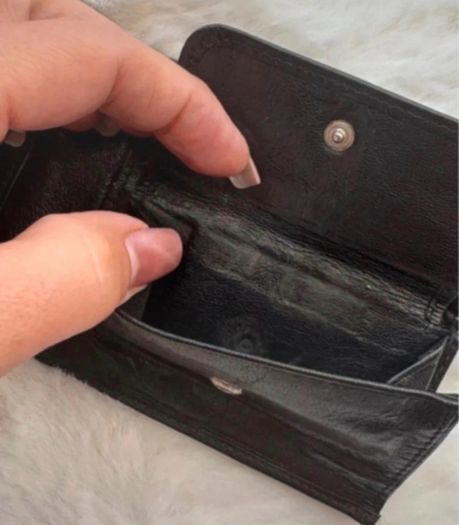 mens leather bifold wallet
