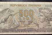 500 Lire (Aretusa) 1966 Italy