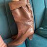 Vintage ladies leather boots. Image 2