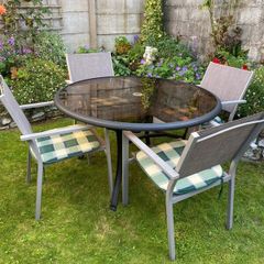 Garden table and chairs
