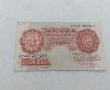 replacement old 10 shillings from early 1950s