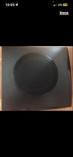 samsung HTX 250 subwoofer speaker perfect condition