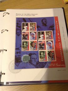 An Post Millennium 2000 complete collection in Millennium Album binder
