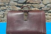 Vintage leather doctor's bag