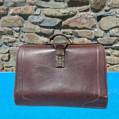 Vintage leather doctor's bag