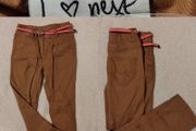 Next Cotton Trousers With Free Belt