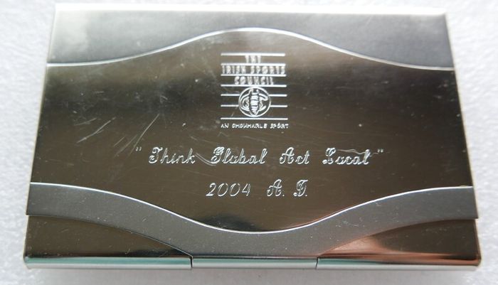 Vintage Business Card Holder