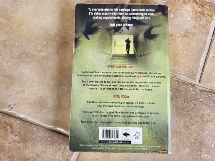 The Girl On the Train by Paula Hawkins.