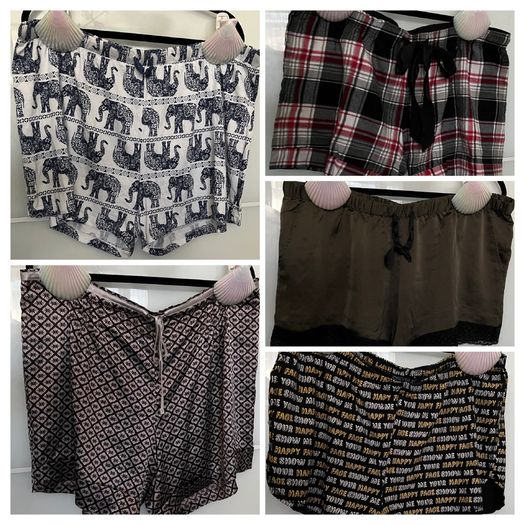 Bundle of Pyjama Shorts Size XL
