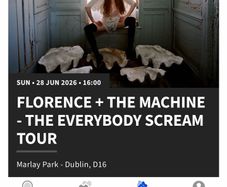 4 - Front Standing , Florence & The Machine - Marlay