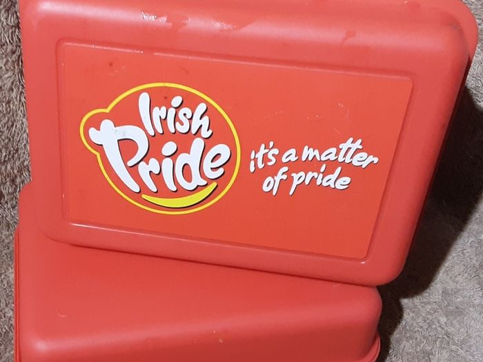 two irish pride sandwich boxes