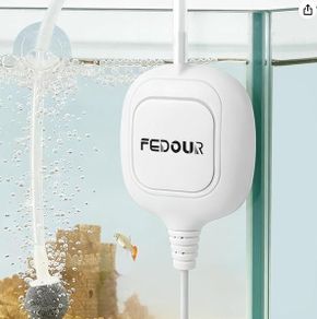 FEDOUR Mini Whisper Aquarium Air Pump
