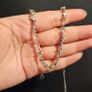 Rebel Studio Asymmetric Shaped Diamante Necklace Image 5