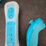 Blue Nintendo Wii Bundle - Limited Edition Image 3