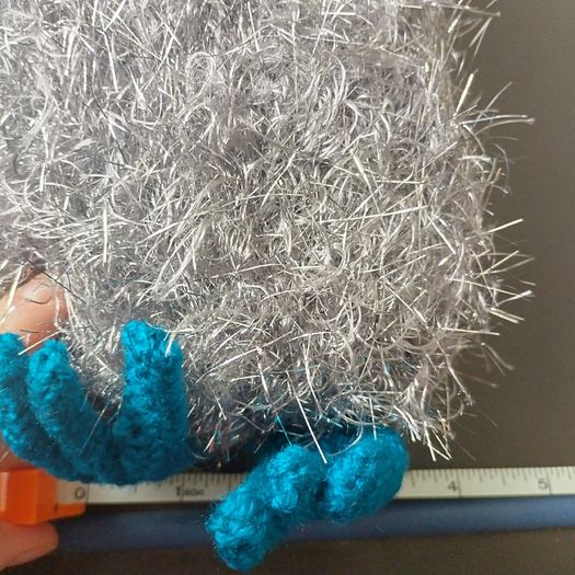 hand knitted owl