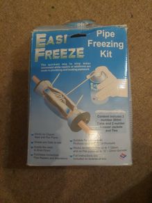 Pipe freezing kit. Easi Freeze