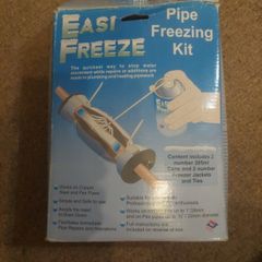 Pipe freezing kit. Easi Freeze