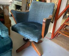Antique swivel office desk chair