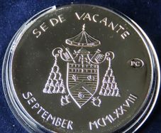 Sede Vacante Vatican 35 years commemorative
