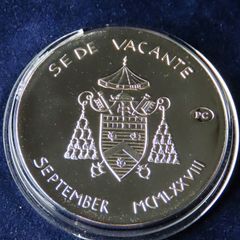 Sede Vacante Vatican 35 years commemorative