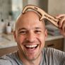 Personalised Bald Man's Comb | Funny Gift for Bald Men | Custom Name Bald Joke Gift | Secret Santa Gift for Him | Novelty Gift for Dad Image 3