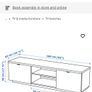Ikea TV Bench and Shelf Image 4