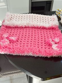 Pom Pom Pram Blanket