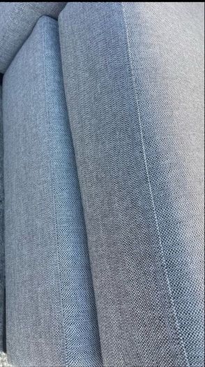 Grey L shaped corner sofa