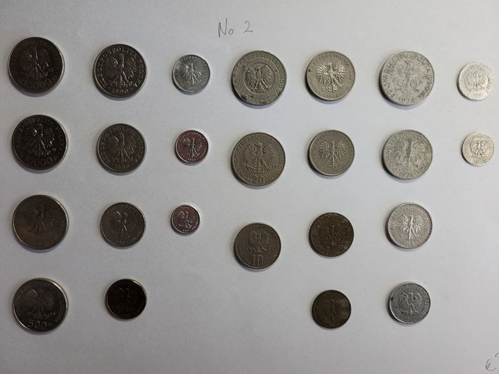 Asking price from 1 euro. Poland  PRL coins