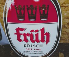 fruh Germany beer sign