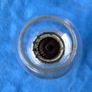 Vintage small glass paraffin lamp Image 5