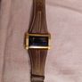 Vintage 01TheOne "Ibiza Ride" Binary LED Watch - Rose Gold & Brown Leather Image 6