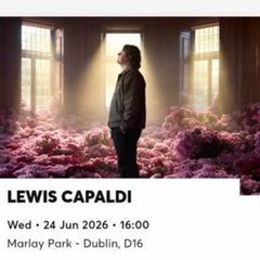 Lewis Capaldi - Wed 24.06.26 - Marlay Park - 2 tickets