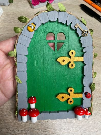 Handmade Wooden Fairy Doors