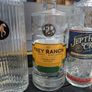 Empty Bourbon Whiskey Glass Bottles Image 3
