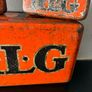 3 x Vintage KLG Spark Plug Tins Image 3