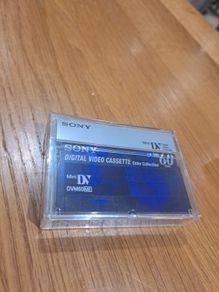 1x Sony Digital Video Cassette Mini DV blue colour sealed.