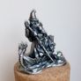 Metal Figure With Crystal - The Wizard Of The Lake Image 2