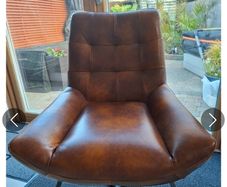 Faux Leather Chair