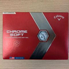 Callaway Chrome Soft 12 Golf Balls Pack - Brand new
