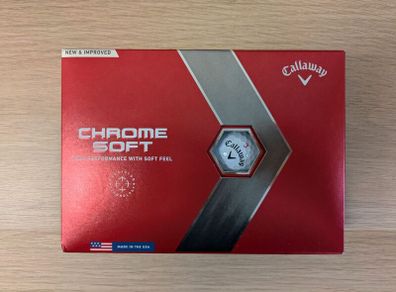 Callaway Chrome Soft 12 Ball Pack - Brand new